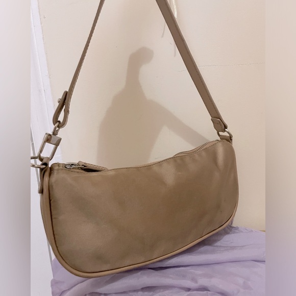 BY FAR Handbags - By Far Elegant Tan Shoulder Bag